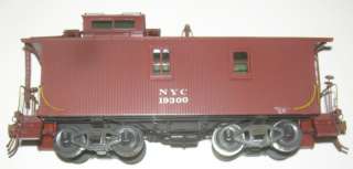 Brass   PSC   New York Central   19000 Wood Caboose Pro Paint as 