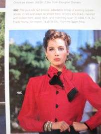  catalog with young CHRISTY Turlington ANDY Warhol 1986 