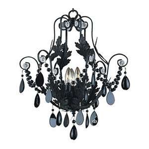  Glow Lighting 554JD3LMI 7J Chateau 3 Light Chandelier 