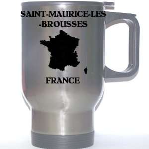  France   SAINT MAURICE LES BROUSSES Stainless Steel Mug 