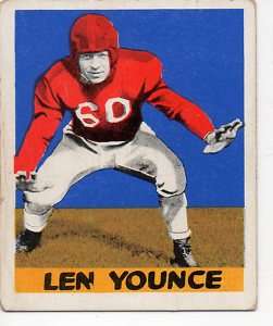 1948 Leaf #61 Len Younce New York Giants  