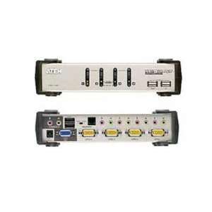  4 Port Kvmp Switch W Usb Hub