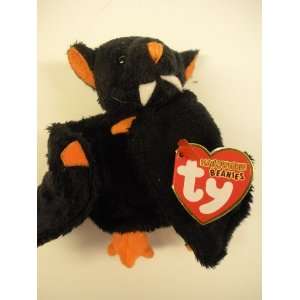  TY Halloweenie Beanie Baby   BAT e the Bat: Toys & Games
