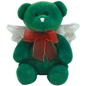  TY Beanie Baby   HARK the Angel Bear (Green Version): Toys 