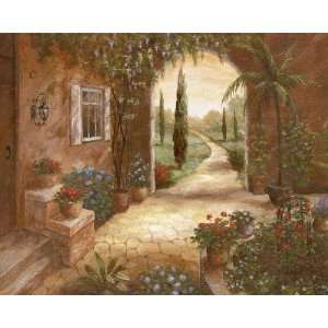  Vivian Flasch   Secret Garden II Canvas: Home & Kitchen
