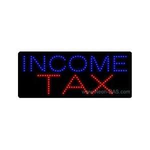  Income Tax Outdoor LED Sign 13 x 32: Home Improvement