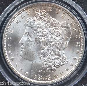 1883 CC Morgan Silver Dollar PCGS MS63  