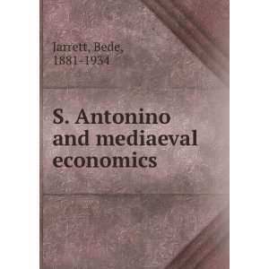   and mediaeval economics Bede, 1881 1934 Jarrett  Books