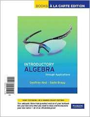 Introductory Algebra Through Applications, Books a la Carte Edition 