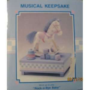    Musical Keepsake Wind up Rock a Bye Baby Music Box Hallmark: Baby