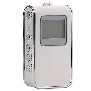 Kinamax MP3 8872 Mini Portable Digital MP3 Player (White 