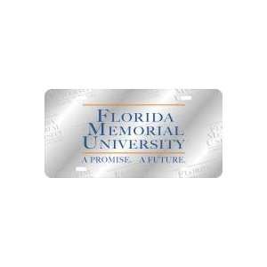 License Plate   LASER COLOR FROST FLORIDA/MEMORIAL 