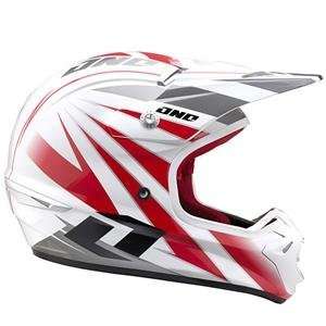    One Industries Kombat Race Helmet   Large/White/Red: Automotive