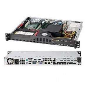  Supermicro CSE 512 260B Chassis (Black) Electronics