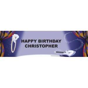   Personalized Birthday Banner Medium 24 x 80