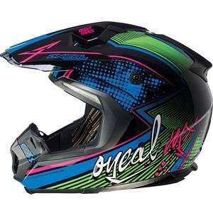  ONeal Racing 8 Series Jinx Helmet   X Large/Black/Neon 