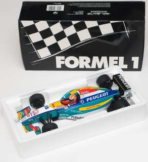 1995 Eddie Irvine F1 1/18 Jordan Peugeot 195 Minichamps  