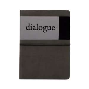  Grandluxe Black A5 Dialogue Lined Notebook, 128 Sheets, 8 