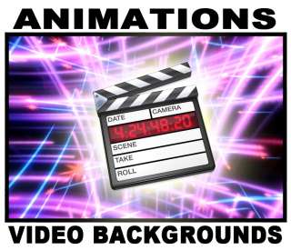 This DVD contains various video backgrounds. See what you will get 