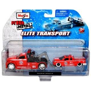   Red Tow Truck Maisto Wrecker and Red Pick Up Truck 2004 Ford F 150