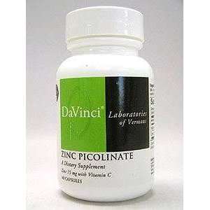  Davinci Labs   Zinc Picolinate 60 caps Health & Personal 