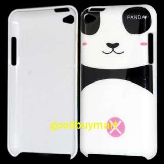 1x Cute Panda Hard Cover Case for iPod touch 4G 4th 4 Gen  
