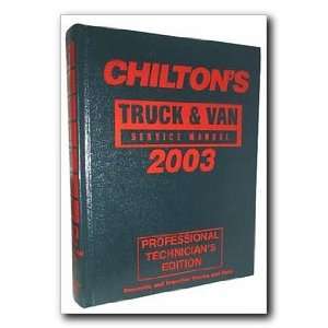   & Van Service Manual, 1999 2003   Annual Edition (9358): Automotive