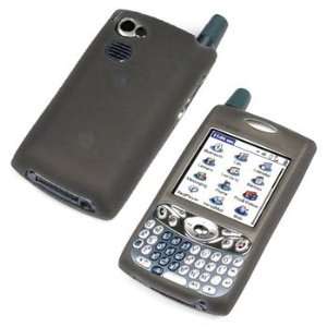  Silicon Skin Case for PDA Palm Treo 650 (Smoke): Cell 