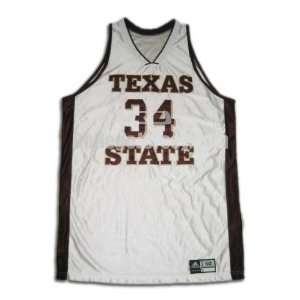  Game Used Texas State Bobcats Baskebtall Jersey Sports 