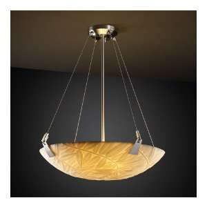 Justice Design Group PNA 9641 35 BMBO NCKL Porcelina 3 Light Pendant 