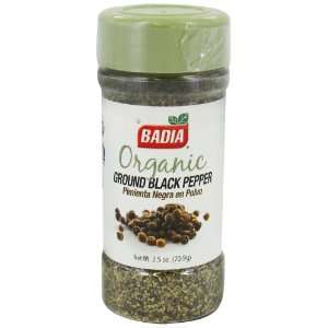 Badia Organic Black Pepper, Ground Grocery & Gourmet Food