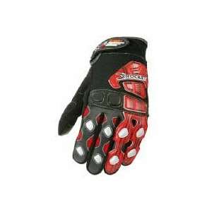  Joe Rocket Stage 1 Gloves Large Red and Black Automotive