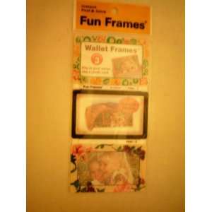 Instant Peel & Stick Fun Frames Wallet Frames    Fits in Your Wallet 