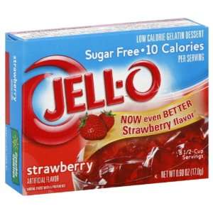 Jell o Gelatin Dessert Low Calorie Sugar Grocery & Gourmet Food