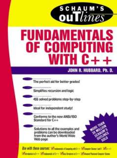   Programming with C++ by John R. Hubbard, McGraw Hill 