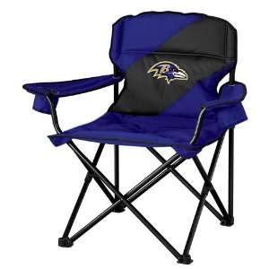   Pole Baltimore Ravens Big Boy Folding Arm Chair: Sports & Outdoors