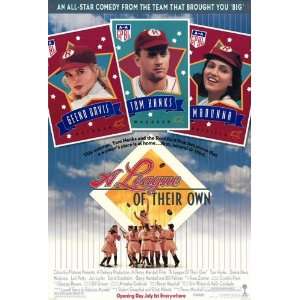  A League Of Their Own Original 27x40 Single Sided Movie 