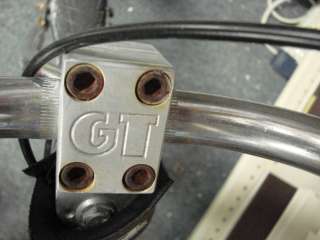 1993 GT Crown Pro Series 20 BMX Bike Bicycle Four Bolt Gooseneck+Pad 