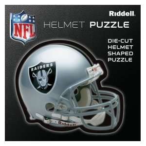  Oakland Raiders Team Helmet Puzzle: Toys & Games