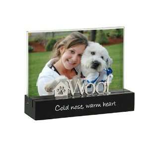  WOOF   Cold nose   warm heart   Life Expressions frame by 