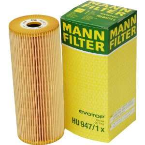  Mann Filter HU 947/1 X Metal Free Oil Filter Automotive