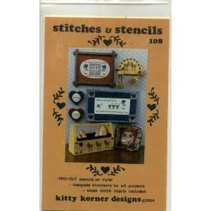    Stitches and Stencils Cross Stitch Designs: Office Products