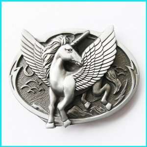  Popular Pegasus Horse With Wing Belt Buckle WT 099AS 
