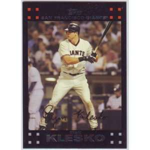  2007 Topps Baseball San Francisco Giants Team Set: Sports 