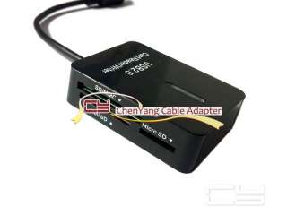   S2 i9100 & Motorola XOOM Micro USB Host OTG 5 IN 1 CARD READER  