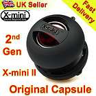 XMI X Mini II 2 Portable Original Capsule Speaker 2nd Gen   Black 