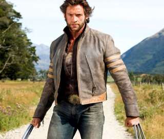   Jacket worn by HUGH JACKMAN in his famous movie XMAN WOLVERINE