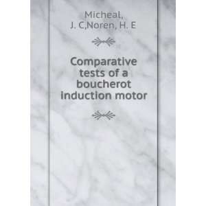   tests of a boucherot induction motor J. C,Noren, H. E Micheal Books