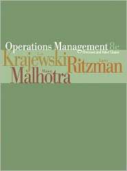 Operations Management Process and Value Chains, (013187294X), Lee J 