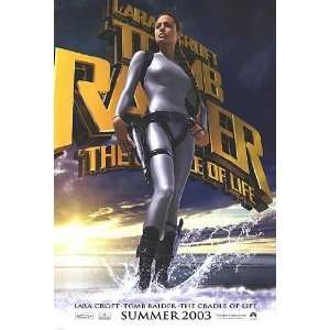  Tomb Raider Original 27 X 40 Theatrical Movie Poster 